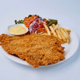 สเต็กไก่ทอดคริสปี้