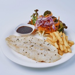 สเต็กปลาดอรี่ย่าง