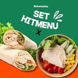 [เซตสุดฮิต] แรปสลัดพร้อมทาน + สลัดอกไก่