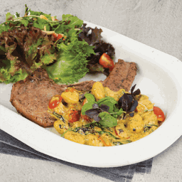 พอร์คชอปยอกกี้ซอสกรีนเพสโต้