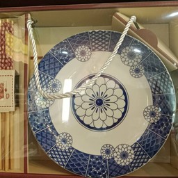 ชุดของขวัญจาน 4 ชิ้น+ตะเกียบ 001