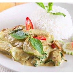 ข้าว_ผัดพริกแกงเขียวหวาน