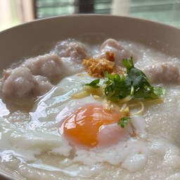 โจ๊กหมูเด้งตากล้า