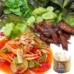 ตำตำ โคขุนแดดเดียว ฮาลาล สาขาแรก