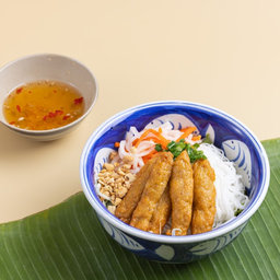 Bun Nem nuong / เส้นขนมจีนแหนมเนือง