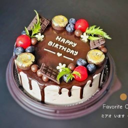เค้กวันเกิด เค้กครีมนมสด เค้กมินิมอล By Sweety Sweets (คลองสามวา,สายไหม,หทัยราษฎร์) คลองสามวา