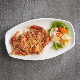 ปูนิ่มทอดกระเทียมพริกไทย