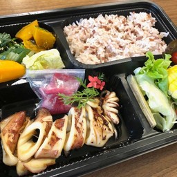 ปลาหมึกธรรมชาตย่างซอสเทริยากิ