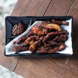 เนื้อแดดเดียวทอด