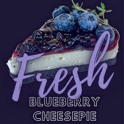 Blueberry cheese pie 1