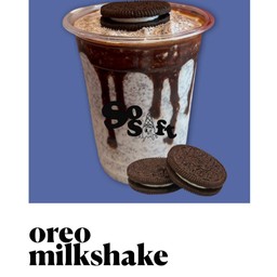 Oreo Hokkaido milk shake