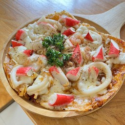 โรตีพิซซ่าซีฟู้ดต้มยำ