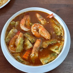 แกงส้มชะอมกุ้ง