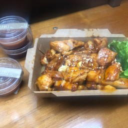เซ็ตไก่หมักซอสทันบัมย่างให้
