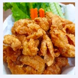 หนังไก่ทอด  Crispy Chicken Skin