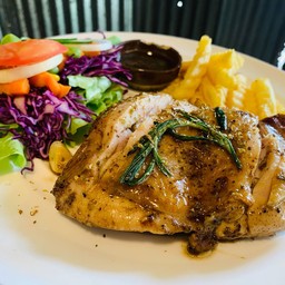 สเต็กอกไก่ ( Chicken Breast Steak )