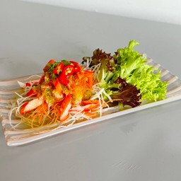 ยำปูอัดแซ่บ