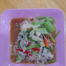 ตำชั่วผัก