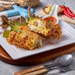 ไข่เจียวเนื้อปูก้อน