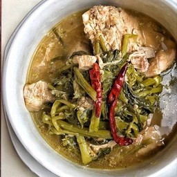 ผักกาดจอ(ใส่หมู)