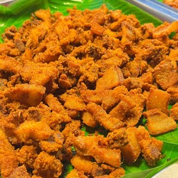 หมูสามชั้นทอด 1 ขีด