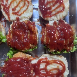 มินิเบอร์เกอร์ หมู