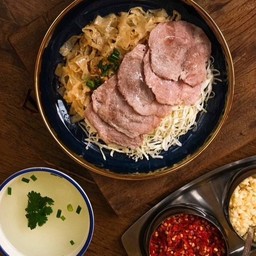 บะหมี่เป๊าะ สันคอชาบู