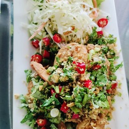 กุ้งคั่วพริกเกลือ