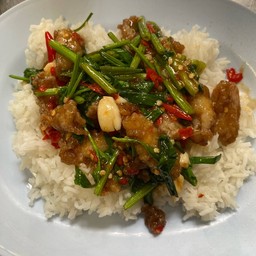 ข้าวปลาผัดคึ่นช่าย