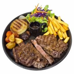 สเต็กเนื้อสันนอกออสเตรเลีย