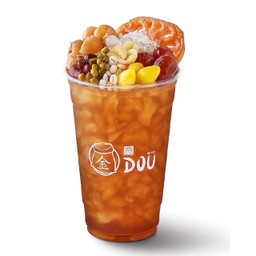 เต้าทึงน้ำลำไยแก้ว (เย็น) 20 oz | (齋) เจ ⭐️
