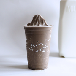 Frozen Hojicha Latte | โฮจิฉะลาเต้ปั่น