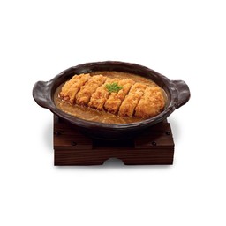 หมูชุบแป้งทอดราดซอสมิโสะ