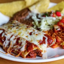 แรนชิลาด้าส์ เอนชิลาด้าส์ เนื้อสันนอกราดซอส