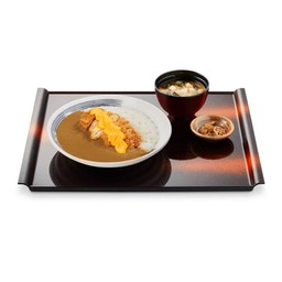 ข้าวแกงกะหรี่ดับเบิ้ล บูตะ ชีสซี่ คัตสึ