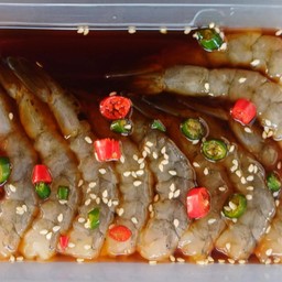 กุ้งดองซีอิ๊วเกาหลี