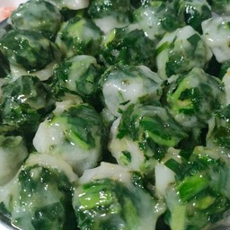 มินิไส้ผักกุยช่ายสิบลูก