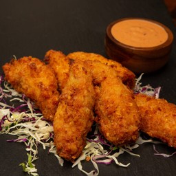 ไก่ชุบแป้งตอร์ติญ่าทอดกรอบ