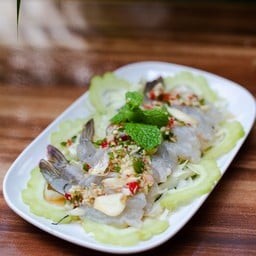 กุ้งแช่น้ำปลา