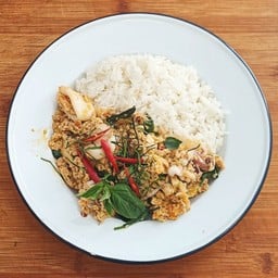 ห่อหมกผัด (ราดข้าว)