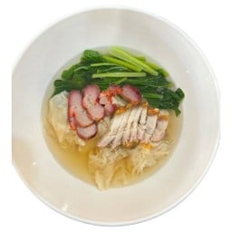 เกี๊ยวหมูแดง&หมูกรอบ