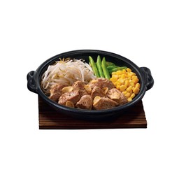 สเต็กหมูกระทะร้อน