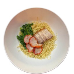 บะหมี่หมูแดง&หมูกรอบ