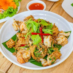 กระเพาะปลาผัดแห้ง