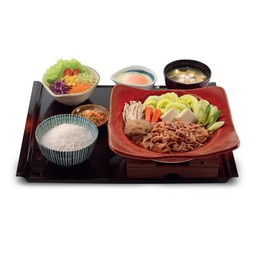 เซตสุกี้ยากี้ญี่ปุ่นเนื้อ