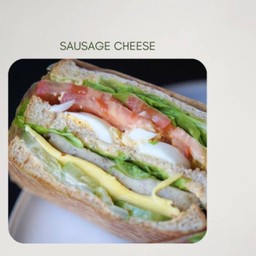 Sandwich sausage cheese