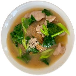 เส้นหมี่ราดหน้าหมูหมัก