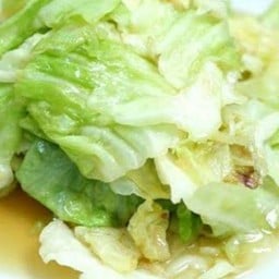 กะหล่ำฉ่าน้ำปลา(กับข้าว)