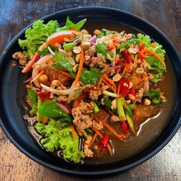 ยำโบราณหมูสับ