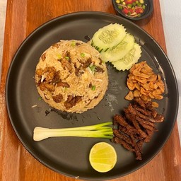 ข้าวผัดมันเนื้อ